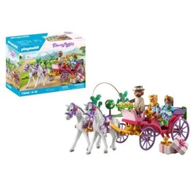 Plimbarea cuplului regal cu caleasca Playmobil